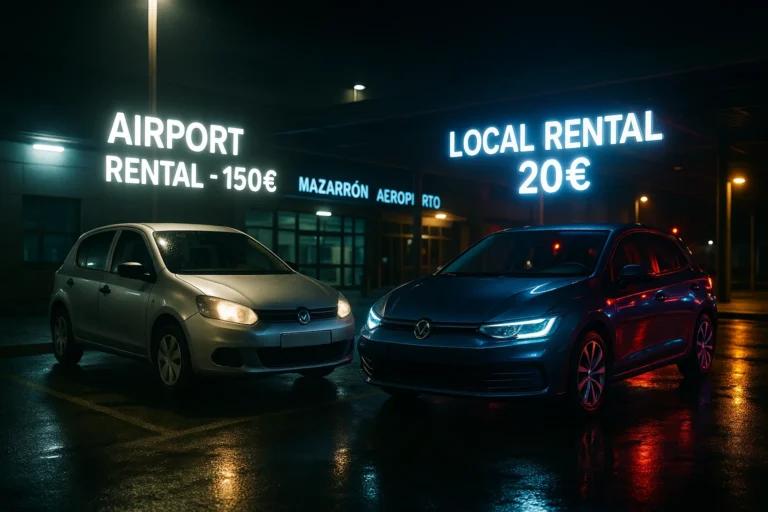 local car vs airport car