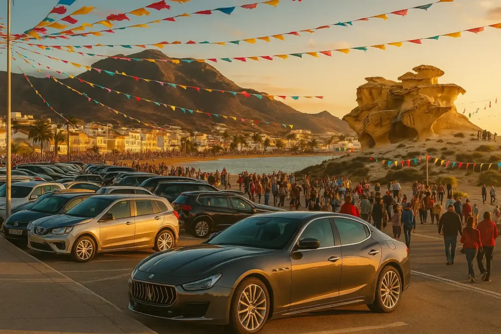 Visiting Bolnuevo for Fiestas del Milagro 2026? Here’s How Early Car Booking Saves Your Trip 1 Travelers renting cars in Bolnuevo to explore Fiestas del Milagro 2025