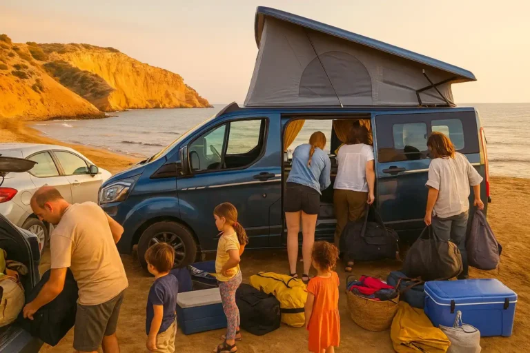 mazarron car hire for campers