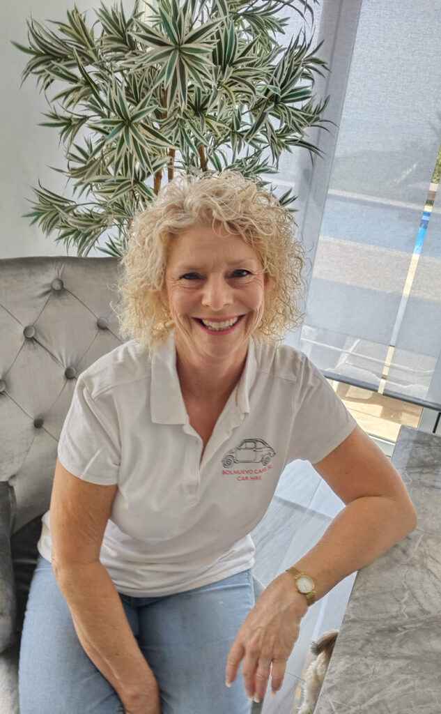 Jill Bircumshaw – Director & Financial Controller at Bolnuevo Cars, known to everyone as Jill, managing finances and ensuring smooth service operations